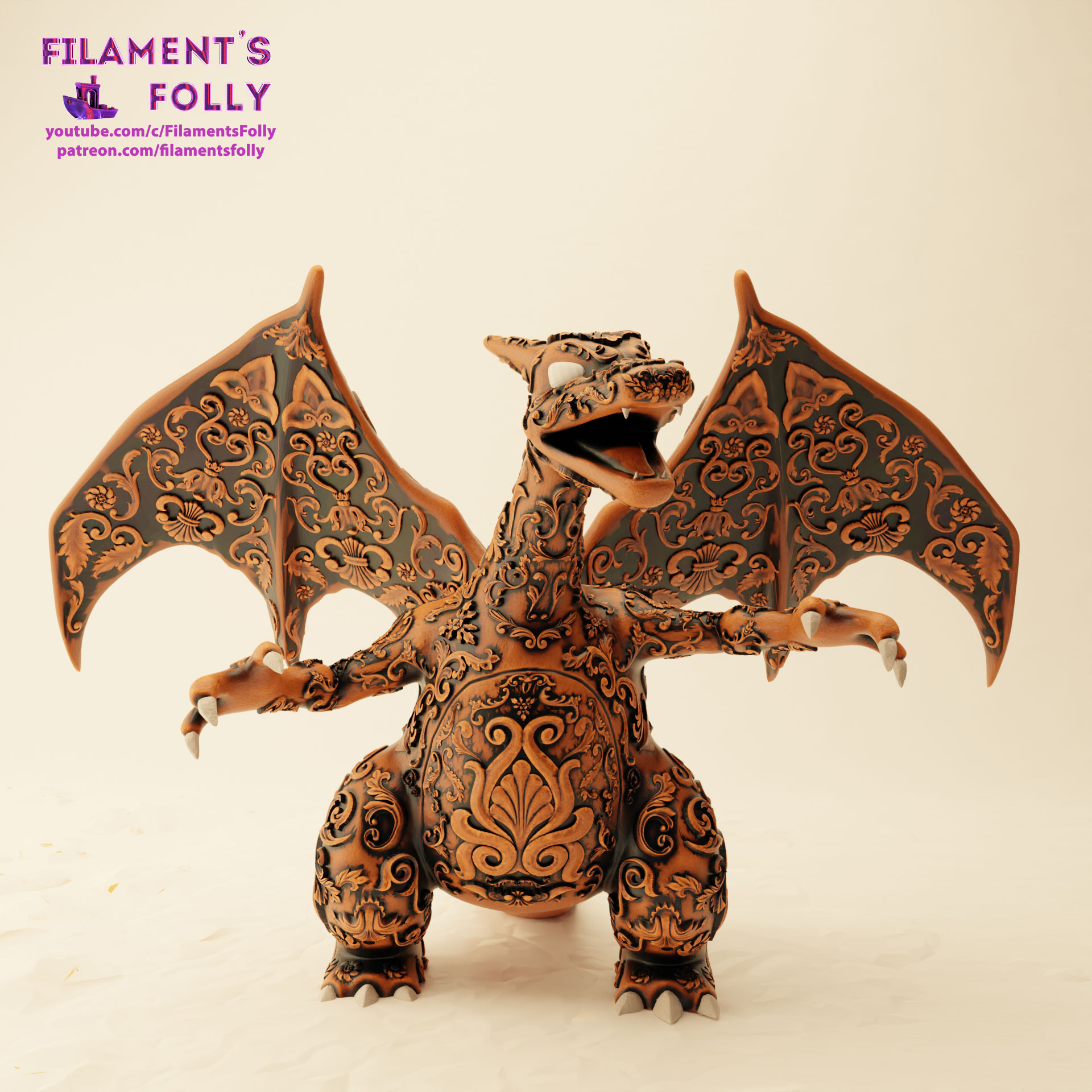 Ornamental Charizard – Filaments Folly